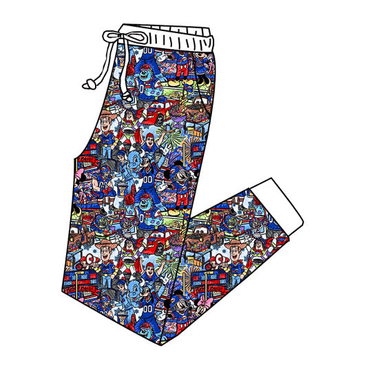 All your favorite characters BILLS adult joggers